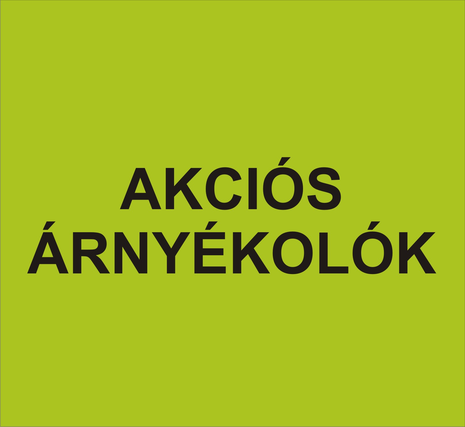 akciós árnyékolók