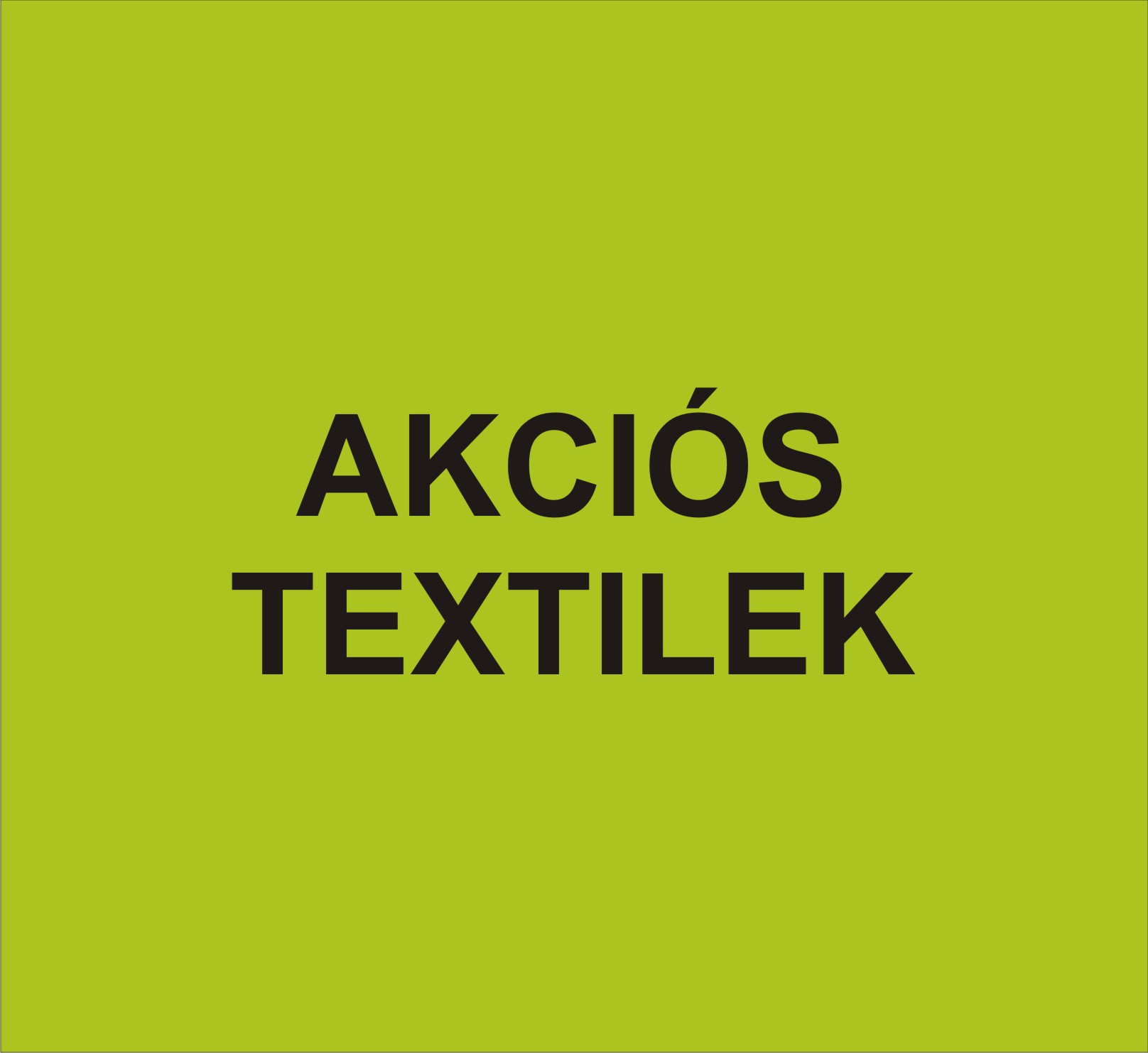 akciós textilek